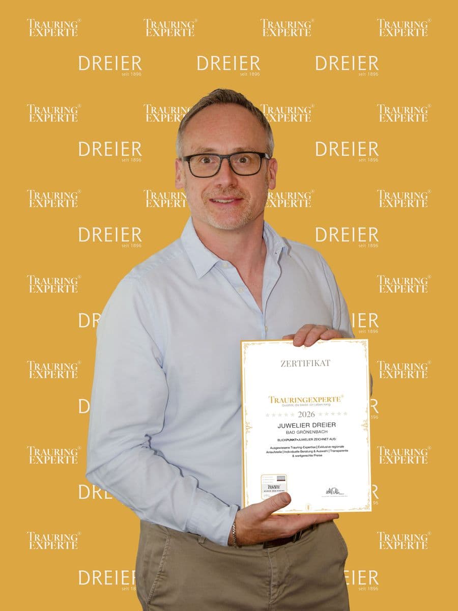 Juwelier Dreier - Zertifizierter Trauringexperte